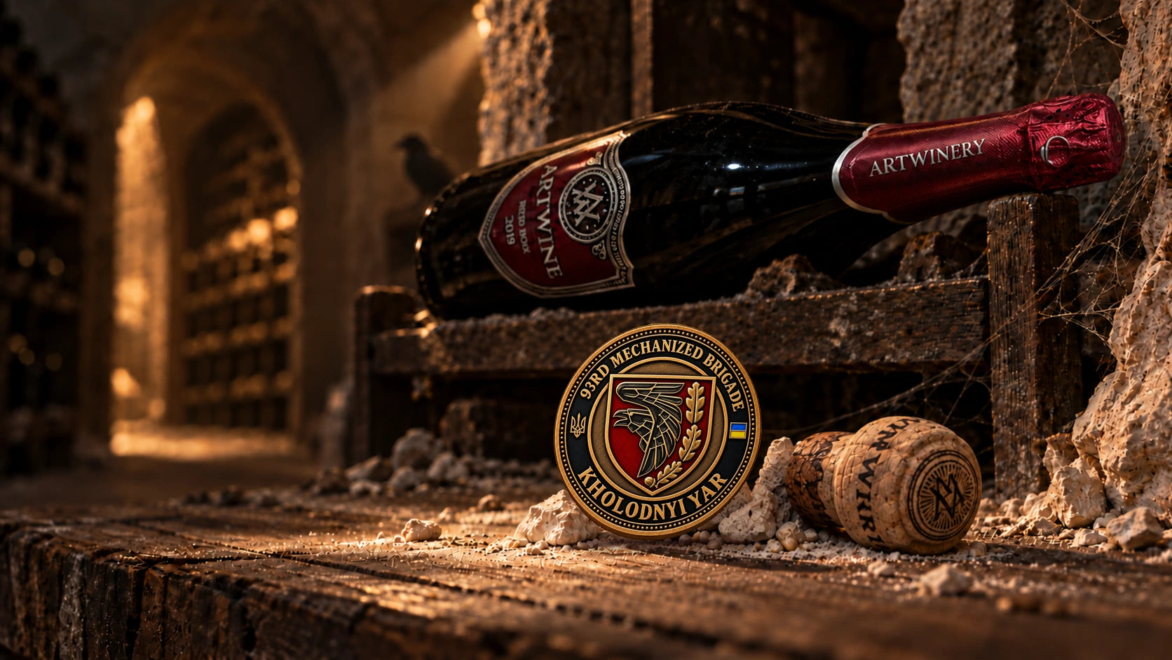Artwine’s Bakhmut story, with the commemorative coin